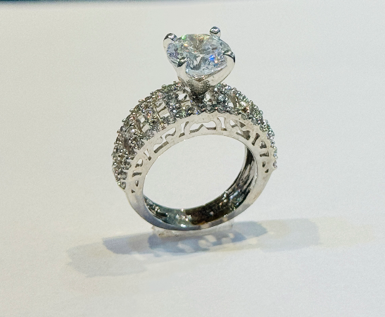Silver Italian Ring