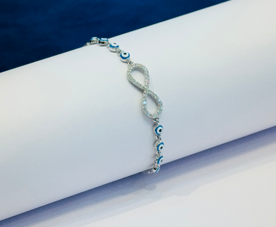 Silver italian Bracelet girls