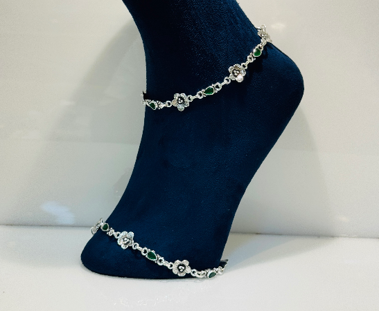 Silver payal