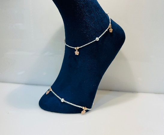 silver payal
