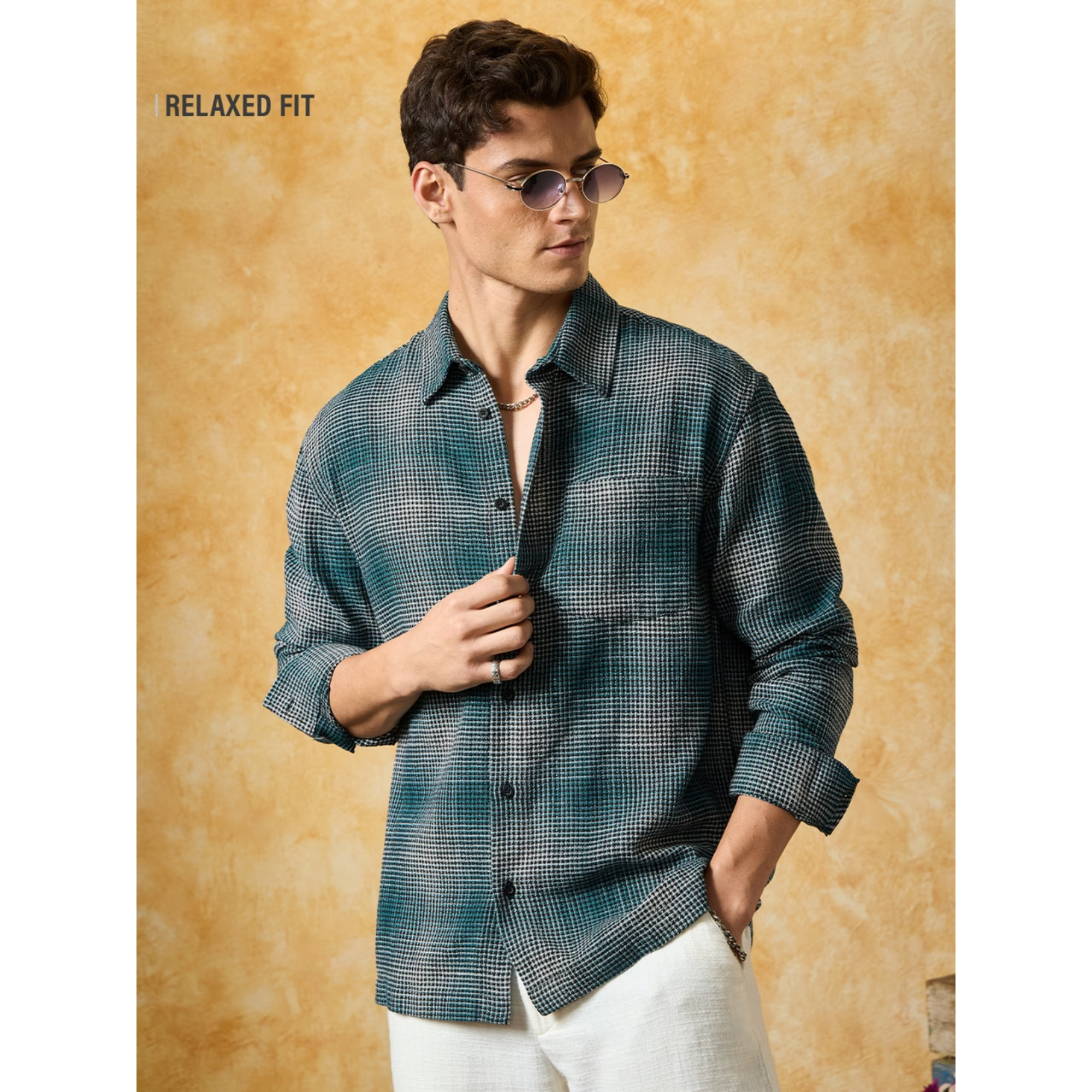 Textured Shirt: Clover