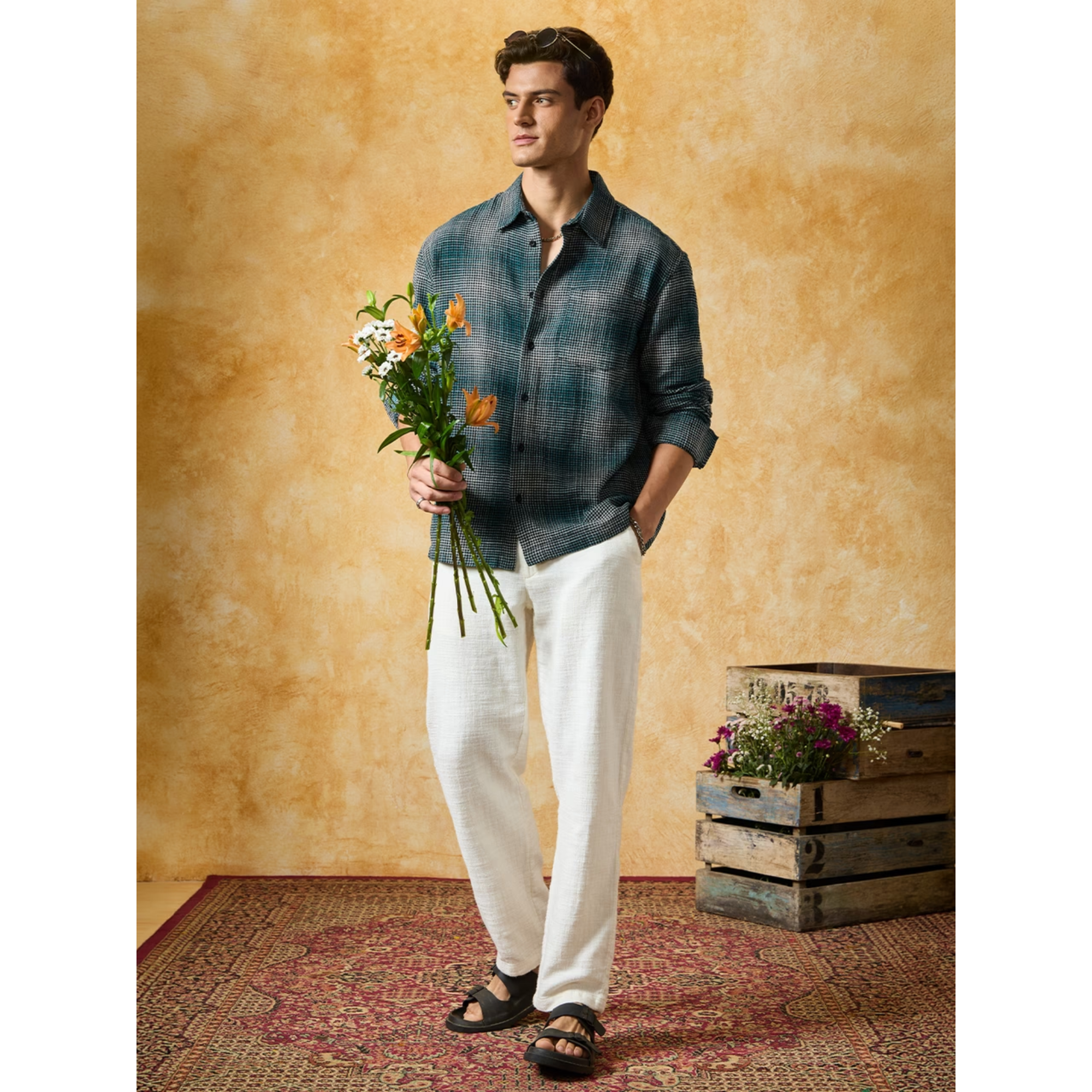 Textured Shirt: Clover